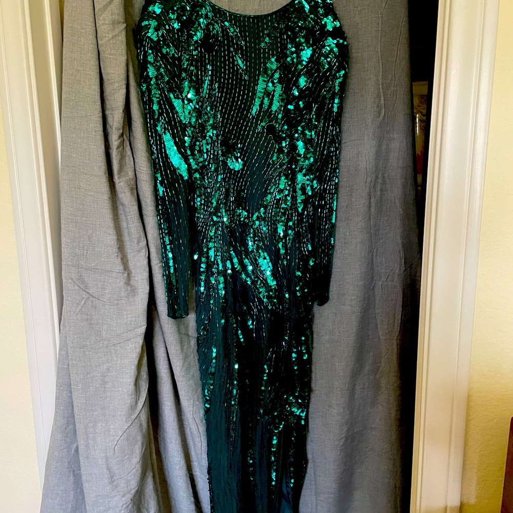 evening gown.